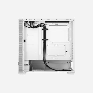 Fractal Design Pop Silent Tower Blanc, Boîtier PC ATX/Micro-ATX/Mini-ITX, 3x3.5", 4x2.5", 3x120mm, Acier/Verre Trempé, USB 3.2 Gen 1 - Miniature 5
