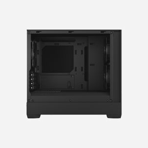 Fractal Design Pop Mini Silent Mini Tower Noir, micro ATX/Mini-ITX, 2x120mm avant, 1x120mm arrière, Acier, 2x3.5", 4x2.5", USB 3.2 Gen 1 - Miniature 4