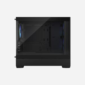 Fractal Design Pop Mini Air Noir - Mini Tower micro ATX/Mini-ITX - 2x120mm Avant, 1x120mm Arrière - Acier/Verre Trempé - USB 3.2 Gen 1 - Ref FD-C-POR1M-06 - Miniature 3
