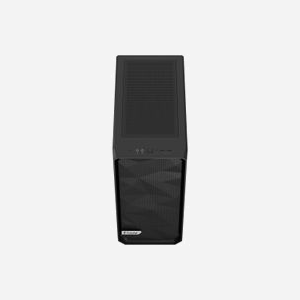 Fractal Design Meshify 2 Compact Lite Noir - Boîtier PC Moyen Tour ATX/micro ATX/Mini-ITX, 2x140mm avant, Acier/Verre trempé, USB 3.2 Gen 1 - Miniature 3
