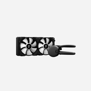 Fractal Design Lumen S24 v2 RGB - Refroidisseur liquide AIO pour processeur, radiateur 272mm, 2x120mm 500-2000tr/min, sockets Intel/AMD, RGB, 22dBA - Miniature 3