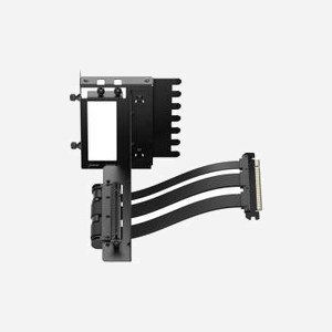 Fractal Design Flex 2 Kit GPU Universel - Support Vertical PCIe 4.0 - 1 Slot - Câble Riser 19.5cm - Compatible North, Define 7, Meshify 2, Torrent - Miniature 3