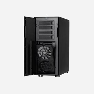 Fractal Design Define XL R2 Tower Noir - Boîtier PC grand tour, ATX/EATX, 8x 3.5", 4x 5.25", USB 3.2 Gen 1, 3x 140mm, Refroidissement liquide, Noir - Miniature 5