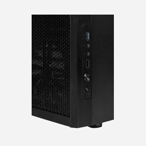 Fractal Design Core 1000 USB 3.0 - Boîtier PC Midi Tower Noir, Micro ATX/Mini-ITX, 1x120mm avant, USB 3.2 Gen 1, 2x3.5", 2.5", 350x420x175mm - Miniature 3