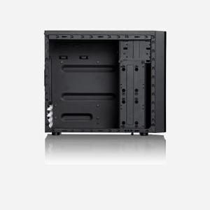Fractal Design Core 1000 USB 3.0 - Boîtier PC Midi Tower Noir, Micro ATX/Mini-ITX, 1x120mm avant, USB 3.2 Gen 1, 2x3.5", 2.5", 350x420x175mm - Miniature 4