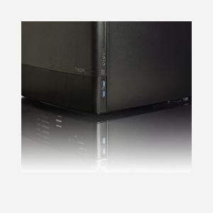 Fractal Design NODE 804 Cube Noir - Boîtier PC micro ATX / Mini-ITX, 40.3L, Acier/Plastique, 10x 3.5", 2x 2.5", 3x 120mm, USB 3.2 Gen 1 - Miniature 2