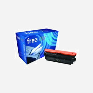 Freecolor M553Y-FRC Cartouche Toner Compatible Jaune, Rendement 5000 pages, pour HP Color LaserJet Enterprise M553 Series, Code OEM HP CF362A - Miniature 1