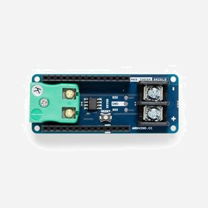 Arduino MKR Therm Shield Bleu pour Arduino, Interface SPI, Sortie 3.3V, Dimensions 25mm x 61mm, Poids 32g, Référence ASX00012 - Miniature 2