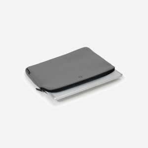 DICOTA Skin BASE Housse Néoprène Gris pour Ordinateur Portable 13-14.1" (33-35.8cm) 350x250x27mm, Protection Anti-Rayures, 170g - Miniature 3