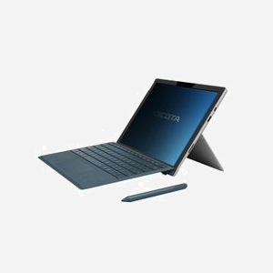 DICOTA D31586 Filtre de confidentialité 2-Way 12.3" (31.2cm) avec cadre noir, PET, Anti-rayures, compatible tactile - Surface Pro 4/2017 - 287.5x196.9x1.4mm - Miniature 2