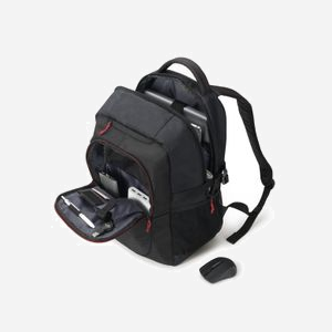 DICOTA D31719 Sac à dos pour ordinateur portable 15.6" (39.6cm), Noir, Compartiment Tablette 10.5", 285x50x400mm, 22L, 620g - Miniature 3