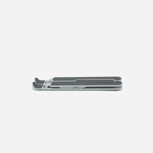 DICOTA D31889 Support Laptop Aluminium/Silicone Noir/Argent, 1 périphérique, 7 positions hauteur, 265x60x160mm, antidérapant, 340g - Miniature 3