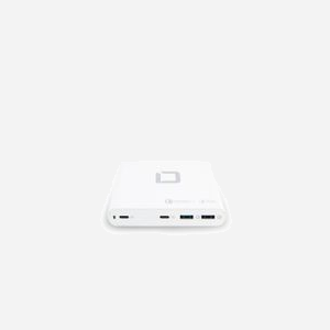 DICOTA D31893 Chargeur Universel 120W USB-C Power Delivery 3.0 & USB-A Quick Charge 4+ (5-20V/5A) - 2x USB-C / 2x USB-A - Blanc - EU/UK - Miniature 2