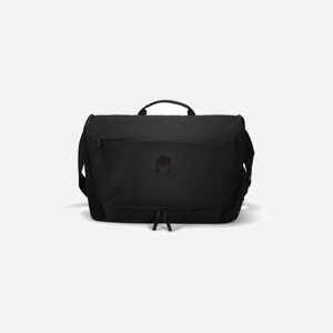 CATURIX CURRIDUR Sac Messenger 15.6" (39.6cm) Noir - Polyéthylène Téréphtalate (PET) - Compartiments Laptop, Tablette, Clavier, Écouteurs & Documents - 415x300x120mm - Miniature 3