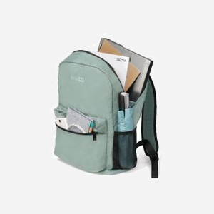 BASE XX D31967 Sac à dos pour ordinateur portable jusqu'à 15.6" Gris - Compartiment 385x265x40mm, 20L, Poche Avant et Latérales, 350g - Miniature 4