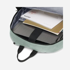 BASE XX D31967 Sac à dos pour ordinateur portable jusqu'à 15.6" Gris - Compartiment 385x265x40mm, 20L, Poche Avant et Latérales, 350g - Miniature 5
