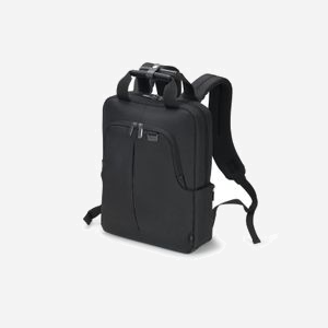 DICOTA D31820-DFS Sac à dos 15" Noir compatible Microsoft Surface - Compartiment 245x30x350mm, Volume 10L, Poches multiples, Imperméable, 960g