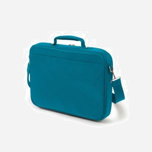 DICOTA Eco Multi BASE D30919-RPET Malette 15.6" Polyester Bleu, Compartiment Rembourré 385x40x265mm, Poche Avant/Arrière, Sangle Amovible, PET Recyclé - Miniature 2