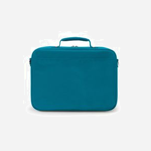 DICOTA Eco Multi BASE D30919-RPET Malette 15.6" Polyester Bleu, Compartiment Rembourré 385x40x265mm, Poche Avant/Arrière, Sangle Amovible, PET Recyclé - Miniature 4
