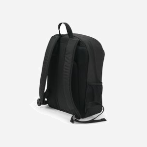 DICOTA Eco Backpack BASE D30914-RPET : Sac à dos 14.1" Polyester Noir 20L, Compartiment HDF, Dimensions 320x140x420mm, 750g, Fabriqué à partir de PET recyclé - Miniature 2