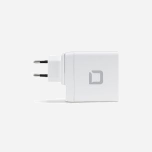 DICOTA D31983 Chargeur Secteur Universel GaN 100W, 2x USB-C Power Delivery 3.0, 1x USB-A Quick Charge 4+, Blanc, Adaptateurs EU/UK - Miniature 2