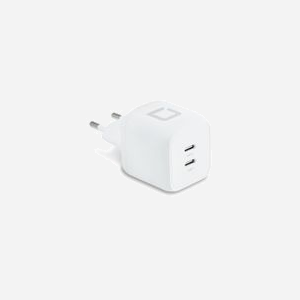 DICOTA D31984 Chargeur Secteur Universel 45W, 2 Ports USB-C Power Delivery 3.0, 100-240V, Charge Rapide, Blanc, Tablettes, 76.3x40.5x38mm, 140g - Miniature 3