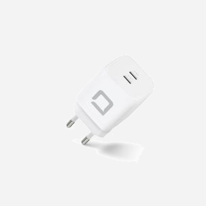 DICOTA D31984 Chargeur Secteur Universel 45W, 2 Ports USB-C Power Delivery 3.0, 100-240V, Charge Rapide, Blanc, Tablettes, 76.3x40.5x38mm, 140g - Miniature 4