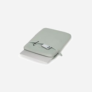 DICOTA D31993-DFS Housse Néoprène 13" Gris pour Surface Go/Pro, Compartiment Accessoires, Fermeture Zippée, 330x230x20mm, Compatible Microsoft Surface - Miniature 2