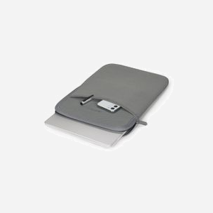 DICOTA D32000-DFS Housse Néoprène Gris 15" (38.1cm) pour Microsoft Surface Laptop/Book, Compartiment Accessoires, Fermeture Zippée, 385x280x20mm, 250g - Miniature 2