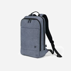 DICOTA Slim Eco MOTION Sac à dos 14.1" Bleu Denim Polyester Recyclé (RPET) 270x100x410mm Compartiment HDF Sangle Chariot Référence D32016-RPET