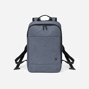 DICOTA Slim Eco MOTION Sac à dos 14.1" Bleu Denim Polyester Recyclé (RPET) 270x100x410mm Compartiment HDF Sangle Chariot Référence D32016-RPET - Miniature 3