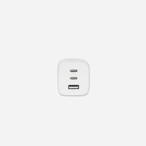 DICOTA D32054 Chargeur Secteur Universel 65W GaN Power Delivery 3.0, 2x USB-C & 1x USB-A, Protections Multiples, 100-240V, Blanc - Miniature 4