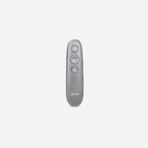 DICOTA D32058 Présentateur Virtuel Sans Fil RF 2.4GHz Gris - Pointeur Laser & Contrôle Distance - 5 Boutons Programmables - USB - 130x35x22mm - Miniature 3