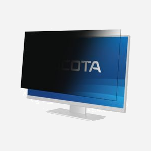 DICOTA D80100-2MG Filtre de Confidentialité Magnétique 24" (61cm) pour Moniteur LCD, Angle de Vue Limité à 30°, Anti-Reflets, Anti-Rayures, Réduction Lumière Bleue 43%