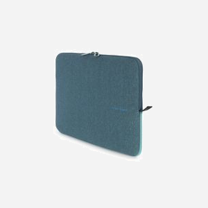 Tucano Second Skin Mélange BFM1314-Z Housse 14" Néoprène Bleu, Dimensions 350x270x22mm, Poids 182g, pour écrans jusqu'à 35,6cm - Miniature 2