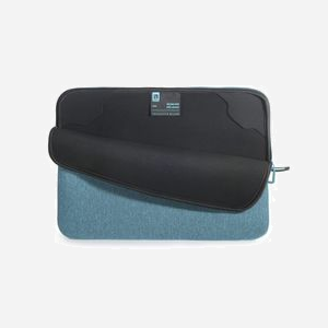 Tucano Second Skin Mélange BFM1314-Z Housse 14" Néoprène Bleu, Dimensions 350x270x22mm, Poids 182g, pour écrans jusqu'à 35,6cm - Miniature 3