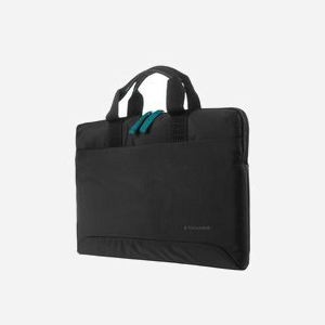 Tucano Smilza BSM15-BK Sac Messenger Noir pour Notebook 15.6" et MacBook Pro 15", Néoprène, Résistant aux Chocs, Sangle d'Épaule Amovible, Poche Avant - Miniature 2