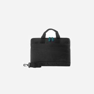 Tucano Smilza BSM15-BK Sac Messenger Noir pour Notebook 15.6" et MacBook Pro 15", Néoprène, Résistant aux Chocs, Sangle d'Épaule Amovible, Poche Avant - Miniature 4