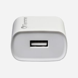 Tiemme 3637W Chargeur Secteur Universel 5W Blanc, 1 port USB 3.2 Gen 1, Chargeur Intérieur pour 1 Appareil - Miniature 2