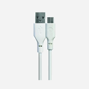 Tiemme 3644W Chargeur Secteur Universel 5W Blanc - 1 Port USB Type-A 3.2 Gen 1 (3.1 Gen 1) avec Câble USB Type-A vers USB Type-C - Miniature 2