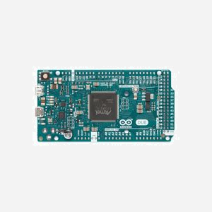 Carte de développement Arduino Due A000056 - Microcontrôleur AT91SAM3X8E 84MHz, 512KB Flash, 96KB SRAM, 42 Digital I/O, 12 Analog I/O
