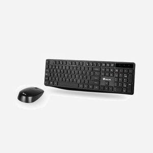 NGS Allure Kit : Ensemble Clavier AZERTY Français & Souris sans Fil 2.4GHz, 1200 DPI, Portée 10m, Nano Récepteur USB, Compatible Windows/macOS/Linux - Miniature 2