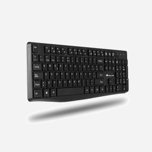 NGS Allure Kit : Ensemble Clavier AZERTY Français & Souris sans Fil 2.4GHz, 1200 DPI, Portée 10m, Nano Récepteur USB, Compatible Windows/macOS/Linux - Miniature 3