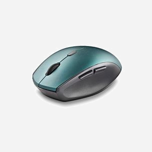 Souris NGS BEE RF sans fil 1600 DPI Optique 5 Boutons Bleu – Clic Silencieux, Ergonomique Droitier, Portée 10m, Compatible Windows/macOS - Miniature 3