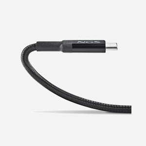 NGS KNOT 65W-2 : Câble USB-C vers USB-C 2.0 2m, Charge Rapide 65W (3A, 3.3-21V), Noir, Conforme CE/RoHS - Miniature 4
