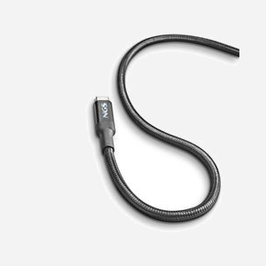 NGS Câble USB-C vers USB-C 3m Noir - USB 2.0, Power Delivery 100W (20V/4.7A), Transfert données 0.48 Gbit/s, Certifié CE/RoHS - Miniature 5