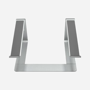 Support Laptop Vision VLM-S Aluminium Argent 260x205mm, Hauteur Max 14cm, 1 Position, Surface Antidérapante, Conditionnement 325x190x45mm - Miniature 2