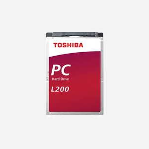 Toshiba L200 HDD 2To 2.5" SATA III 6Gb/s 5400RPM 128Mo, portable, latence 5.56ms, vibrations 1G/5G, 600000 cycles, RoHS - HDWL120UZSVA