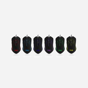 Inca IMG-GT12 Souris Gaming Droitier USB Type-A 3200 DPI, 7 Boutons Programmables, Rétroéclairage RGB, Capteur Optique, Windows/macOS, Noir - Miniature 3