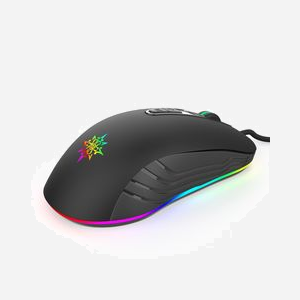 Inca IMG-348 Souris Gaming Optique 3200 DPI USB Type-A 7 Boutons Programmables Droitier Noir, Câble 1.65m - Miniature 3